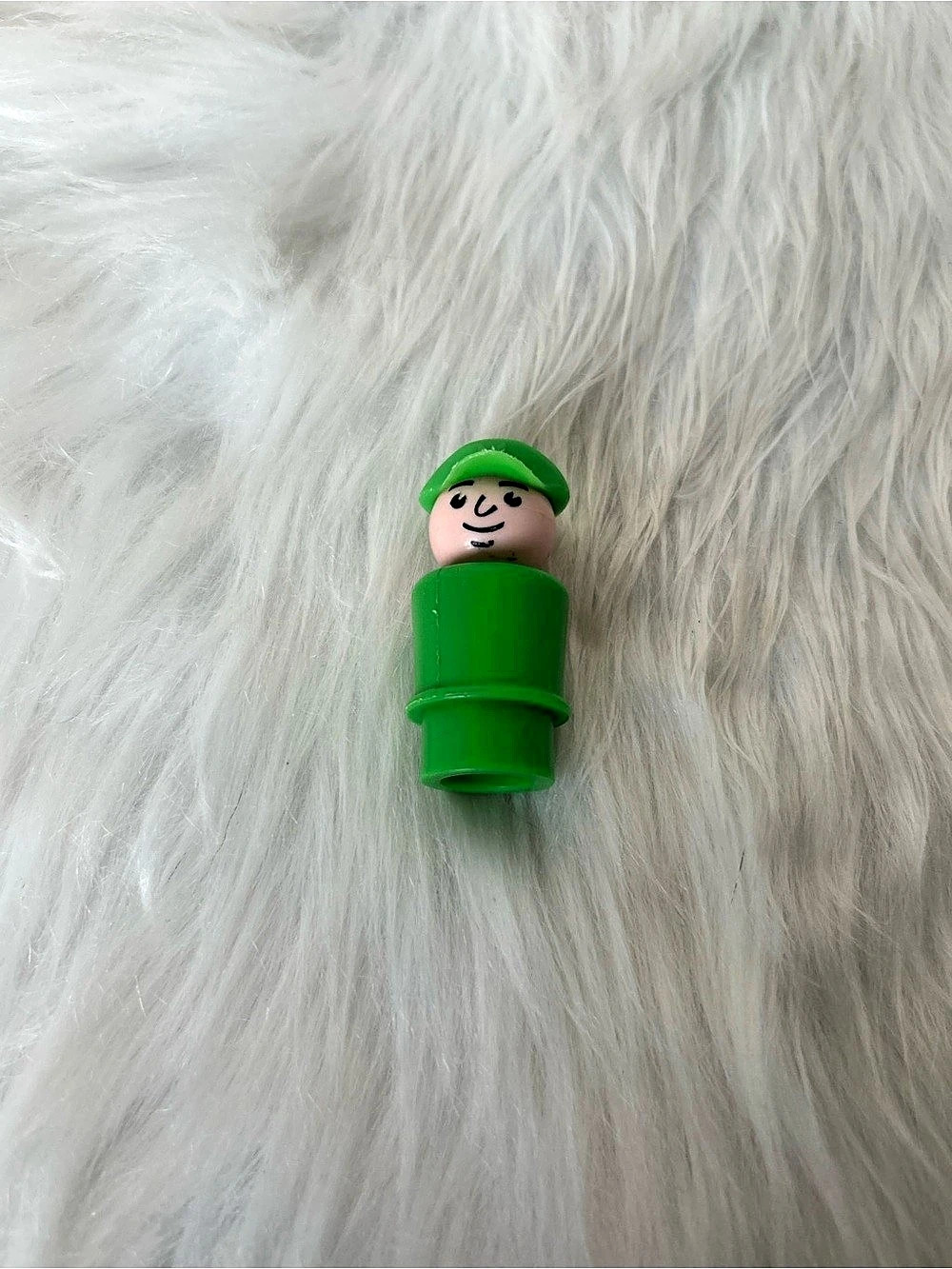Fisher-Price Little People Green Body Pilot Figure Green Character Figure Toy